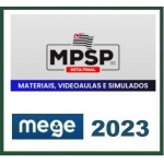 MP SP 95 - Promotor - Reta Final (MEGE 2023) Promotor Ministério Público de São Paulo